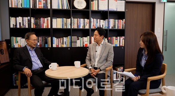 청계천복원 20주년기념 특별대담.(서울시 제공)